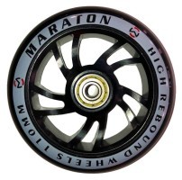 Колесо Maraton 110 мм, алюминиевое, черное
