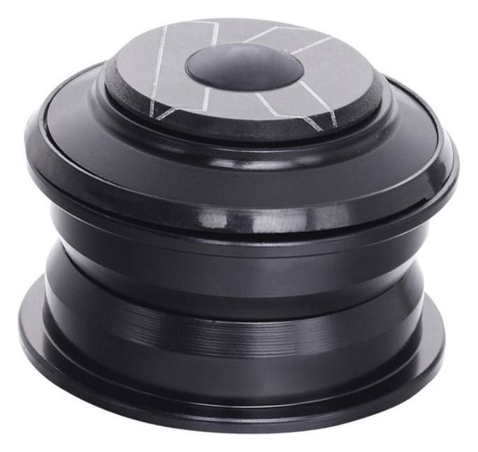 Рулевая колонка резьбы. п/интегр. 1-1/8" KENLI KL-B320 на пром.подшипн. черный (м) (комплект) (черный (м)), HSE-154