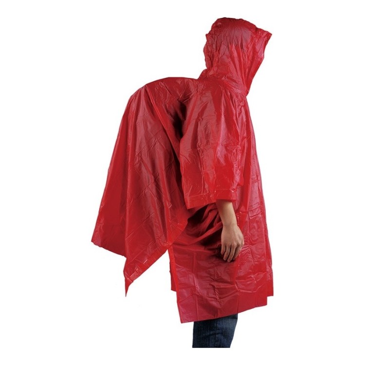 Пончо AceCamp Vinyl Rain Poncho red, 3908-RD