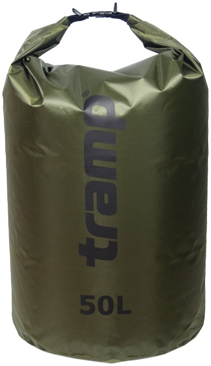 Гермомішок TRAMP PVC Diamond Ripstop 50л UTRA-208, Оливковий, UTRA-208-olive