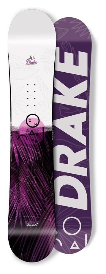 Сноуборд Drake CHARM 147 Violet/white (76221042), RCH_20231