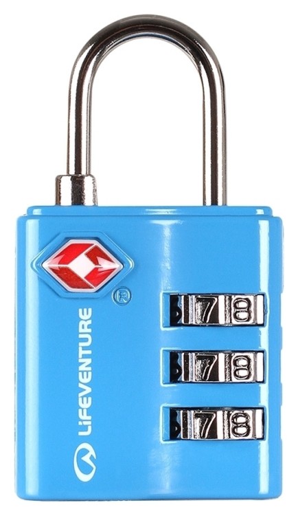 Замок Lifeventure TSA Combi Lock aqua, 72030