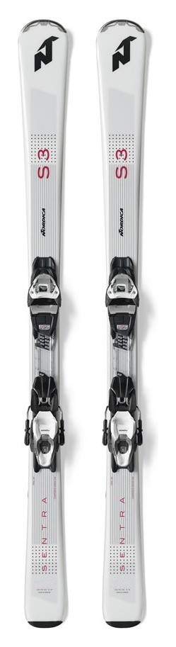 Ліжі гірські комплект Nordica SENTRA S2 FDT+TP2 COMP10 156см White/grey/black (0A0270+0C8020SB002), RCH_21911