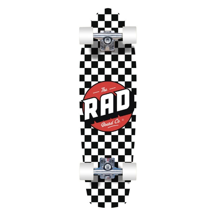 RAD круїзер Retro Checker Cruiser Skateboard 28" - Black, FRD.037520