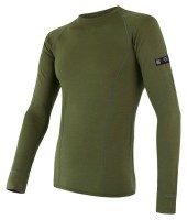 Термофутболка мужская Sensor Merino Active LS safari 17200019, SM11MA-safari