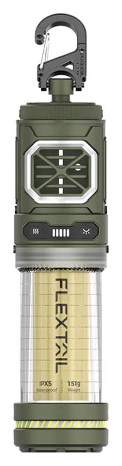 Фумігатор-ліхтар кемпінговий Flextail Tiny Repel S, зелений, FNR_TRS4800-GN-i
