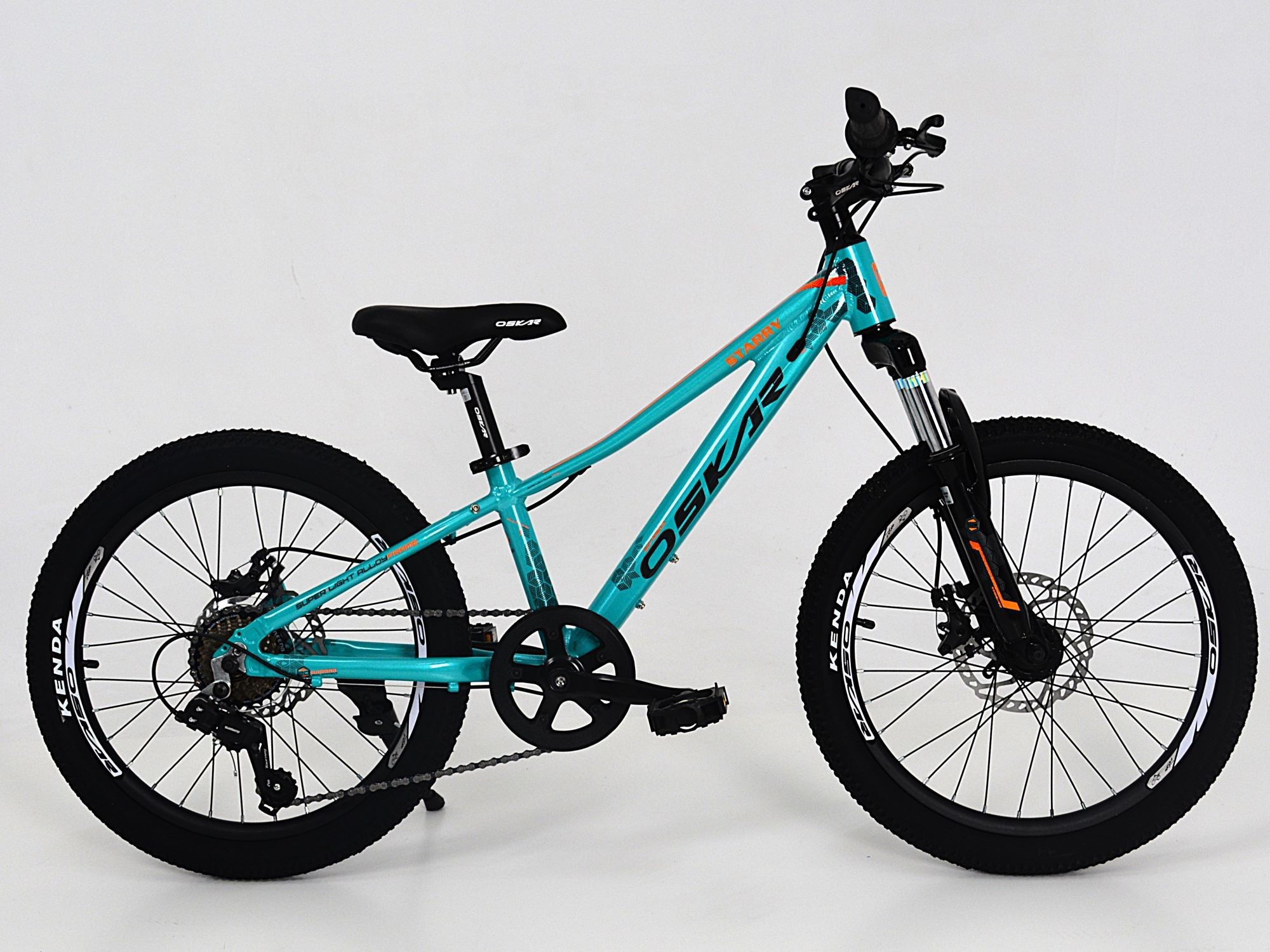 Велосипед Oskar 20" Starry бірюзовий 2025, OSK_3531100011