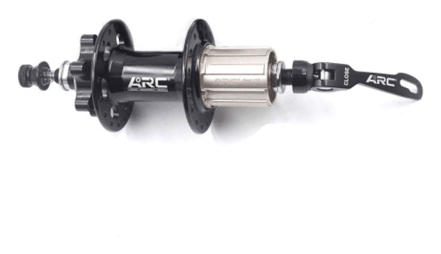 Ексцентрик втулки задній 180мм ARC чорний, QRHR-026