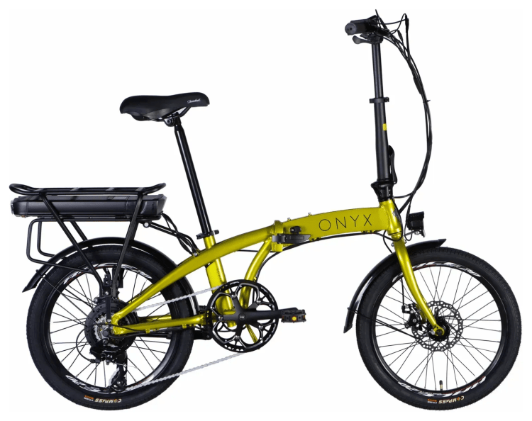 Велосипед з електроприводом 20" AL Dorozhnik eONYX DD FR рама-11" 48B 12.5А*г 500Вт гірчичний (матовий) YS 3043 2025, ELB-D-20-058