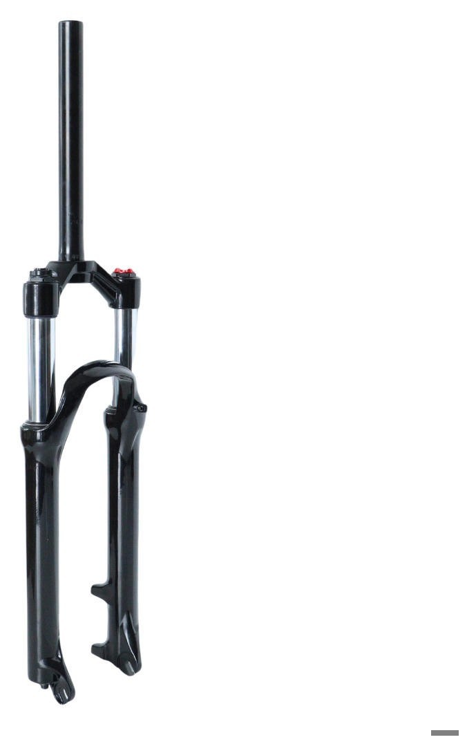 Вилка 29" Амортизационная с локаутом воздушная система disc AL 1-1/8 безрезная шток-260мм travel-115мм под эксцентрик черный LJ 956S, FRK-29-517