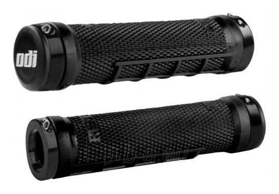 Гріпси ODI Ruffian MX MTB Lock-On Bonus Pack Чорні з чорними замками, OBOD_D32RFB-B