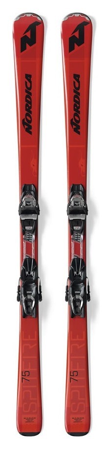 Ліжі гірські комплект Nordica SPITFIRE 75 FDT+TP2 COMP10 174см Red/black (0A0248+0C8020SA001), RCH_21892