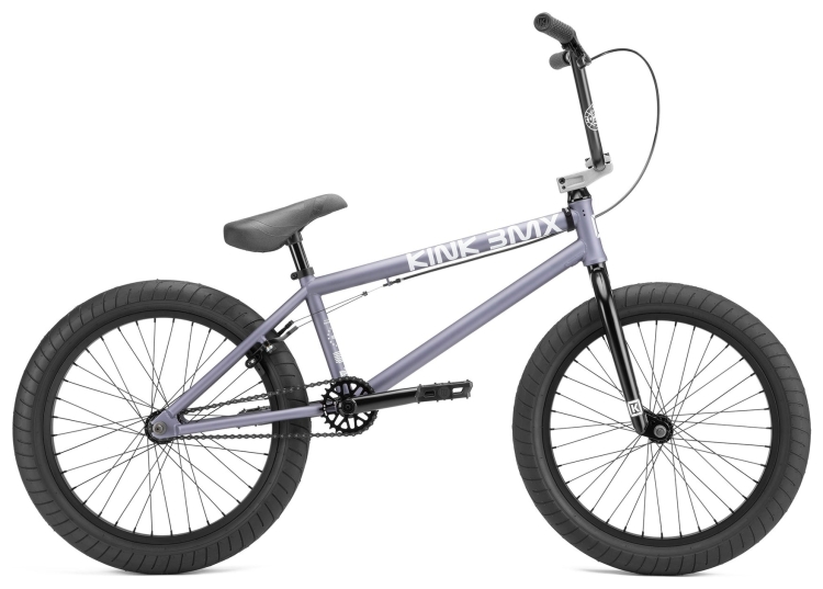 Велосипед KINK BMX LAUNCH 20" 2022 Matte Storm Grey, FRD.039670