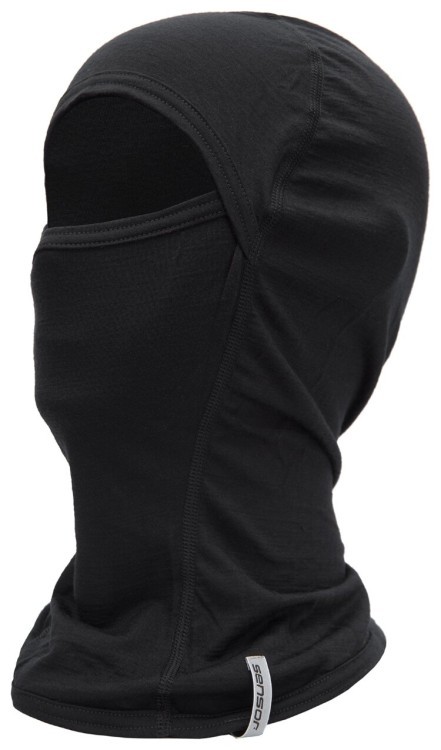 Балаклава Sensor Merino Active black 23200069, SU33MA-black, SU33MA-black-M