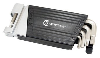 Ключі комплект для велосипеда Cycledesign MAIN FUNC 17 Black/Nickel (TO0066)