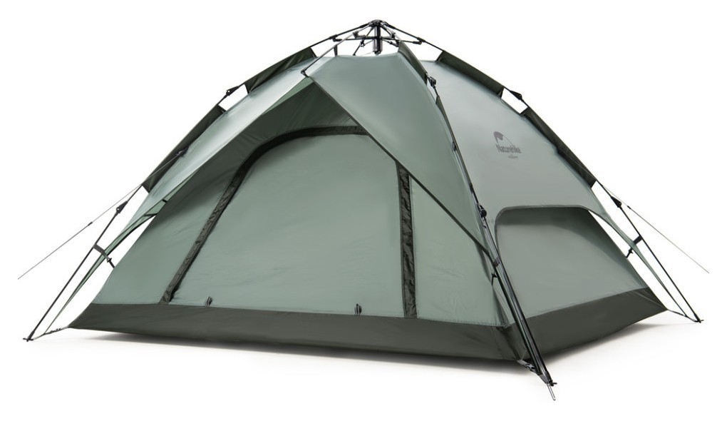 Палатка трехместная автоматическая Naturehike NH21ZP008, оливково-зеленая, FNR_6927595777442