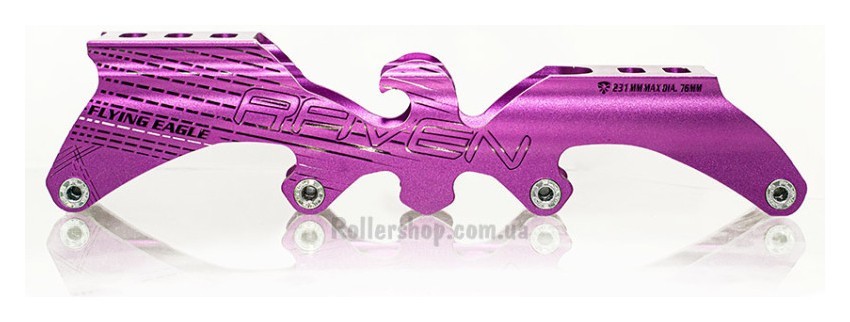 Рами для роликів Flying Eagle F4 Raven 231 mm фіолетова, ROL_10979