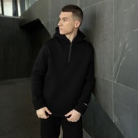 Тепле чоловіче худі зимове чорне Pobedov Concord