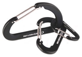 Lifeventure комплект карабинов Karabiners black