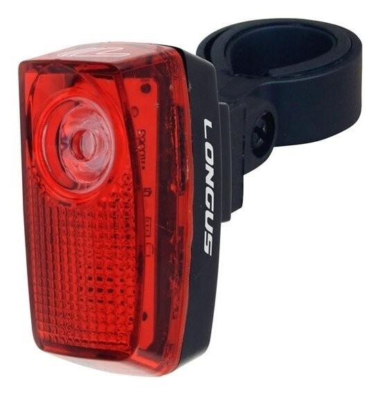 Свет заднее Longus VERTIK 0,5W LED + 2LED, 2 ф-ции, 9297591