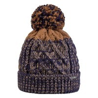 Шапка Cairn Damien navy-light brown