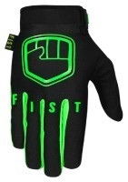 Рукавички Fist STOCKER FLURO GREEN - Small