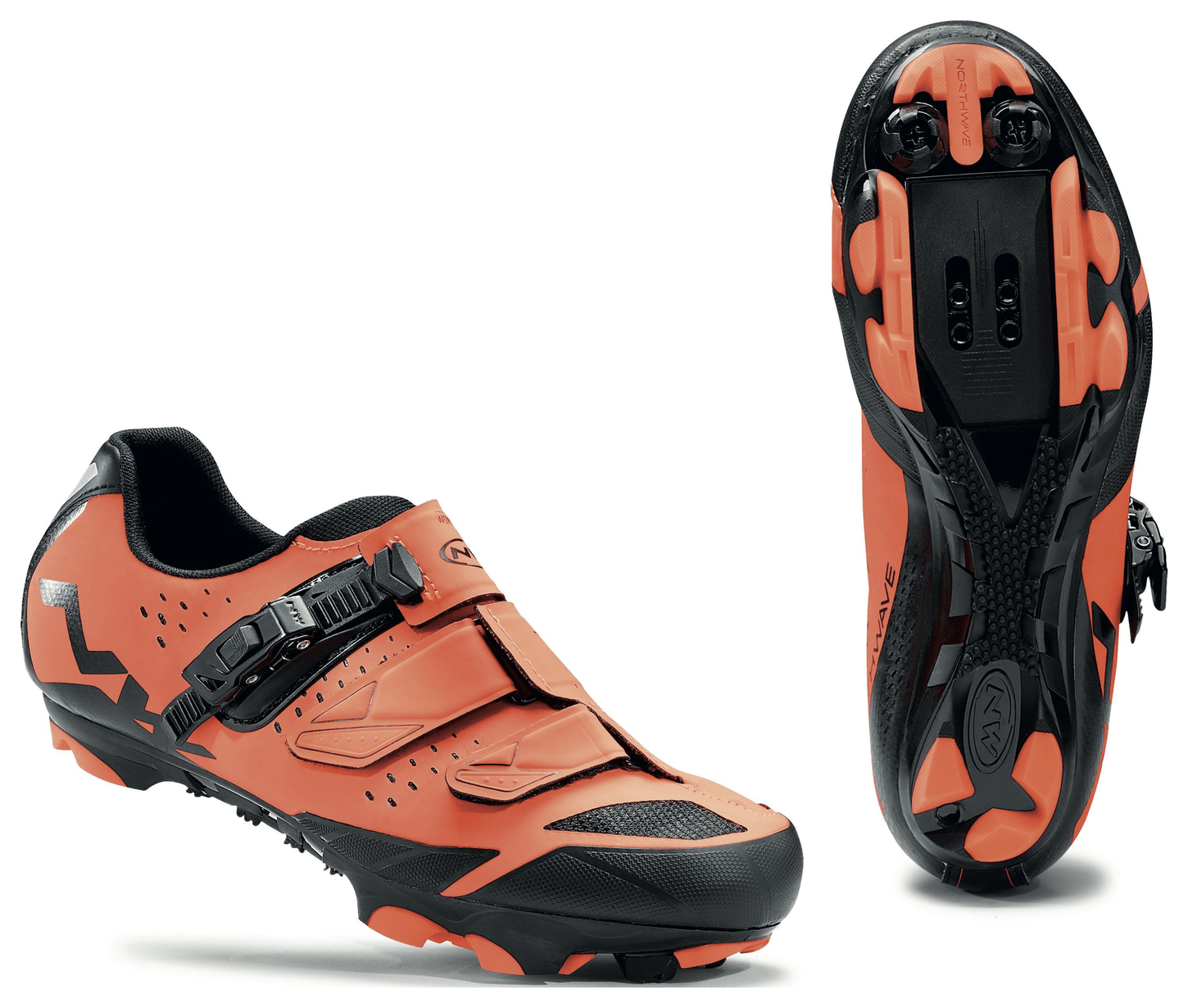 Туфли велосипедные Northwave SPARKLE SRS W 37 (6.5US) Lobster orange/black (80172015-73), RCH_18507