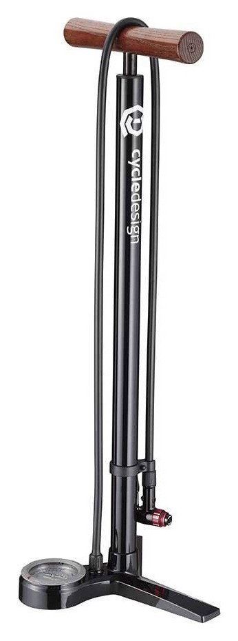 Насос для велосипедів Cycledesign FLOOR PUMP ELITE Black (PP0033), RCH_17841
