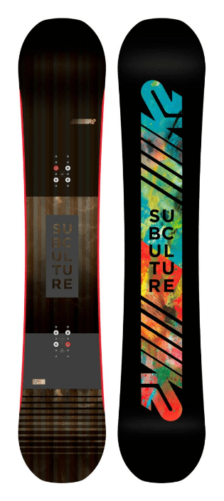 Сноуборд K2 SUBCULTURE 161 Black/blue/red (11B0015) O, RCH_16201