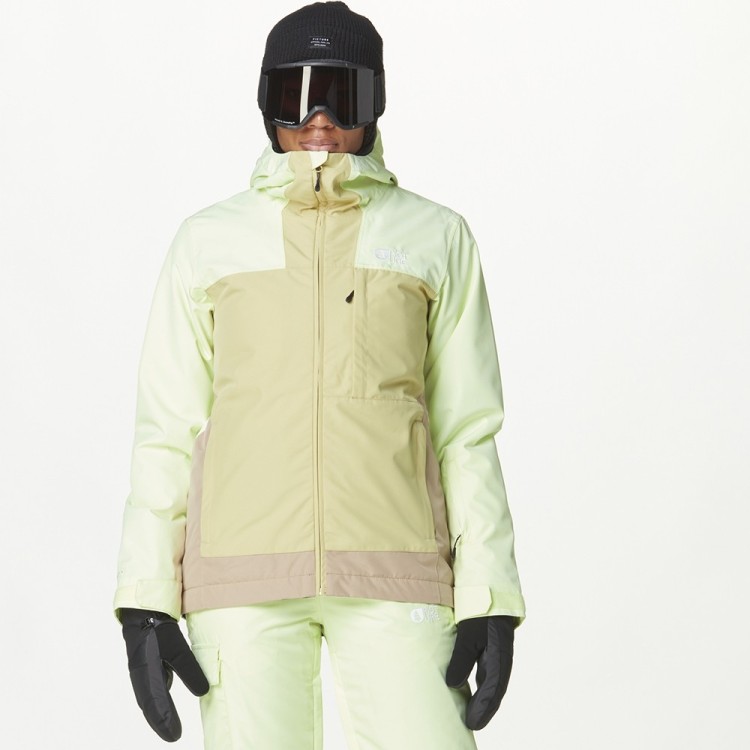 Picture Organic куртка лыжная Seakrest W 2025 lime cream-hemp-roebuck L, WVT0362C-L