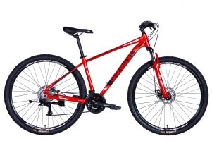 Велосипед AL 29" Discovery BASTION DD CS рама-17" червоно-чорний 2025