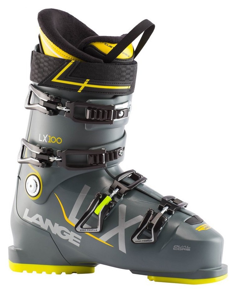 Ботинки горнолыжные Lange LX 100 40.5 (260мм) Thunder grey (LBK6020-WRH), RCH_16965