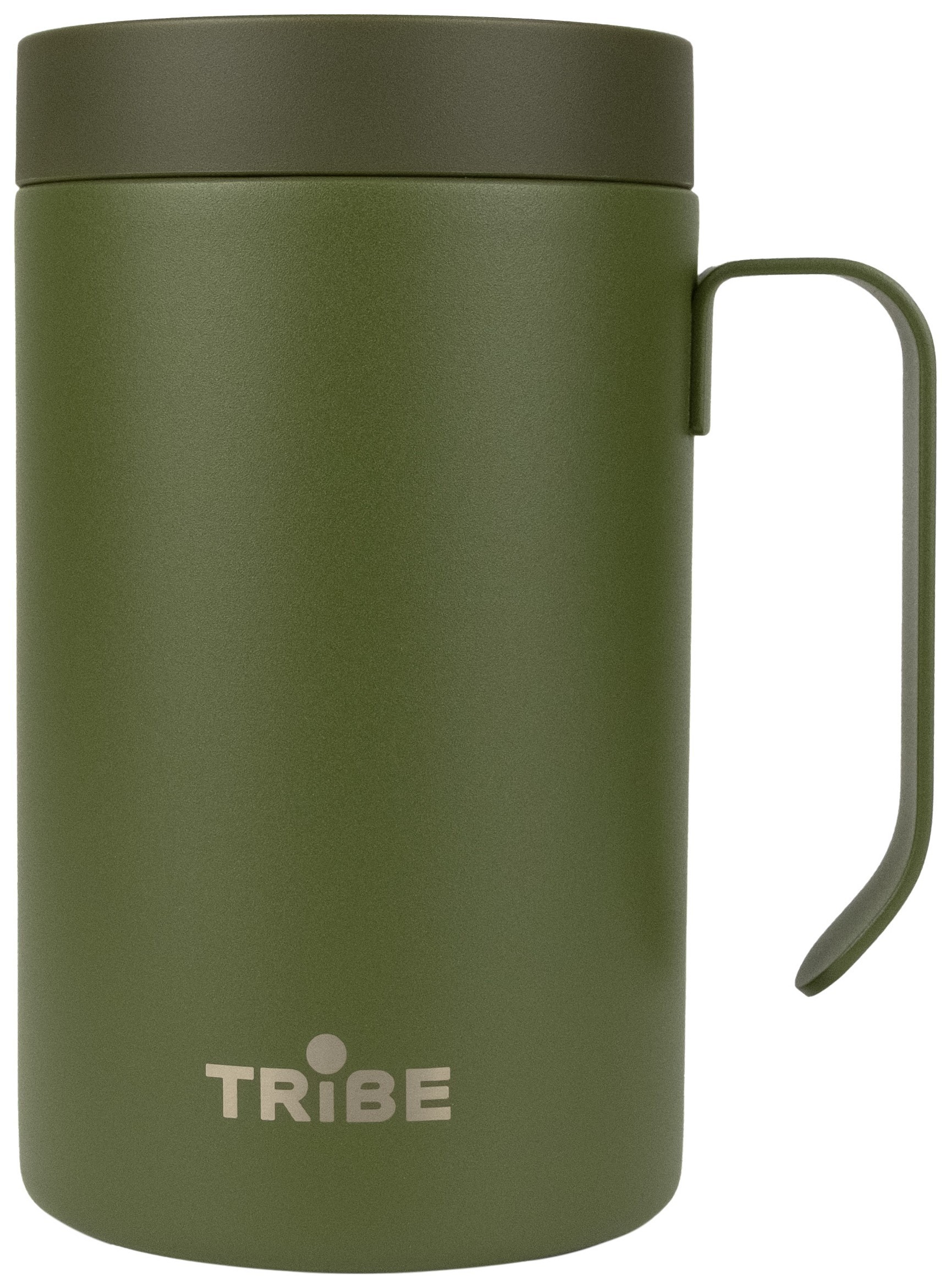 Чашка термос Tribe Adventure Mug 450 мл T-FA-0032, olive, T-FA-0032-olive