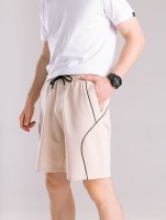 Бежевые летние шорты для мужчин. Повседневные мужские шорты Pobedov Shape