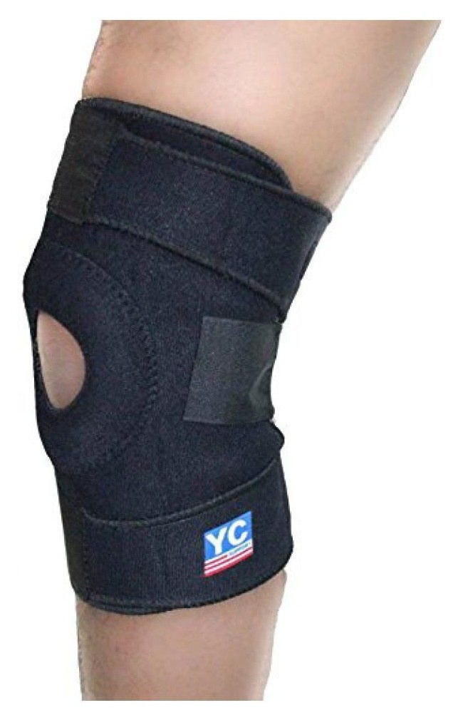 Фіксатор для коліна Bavar Sport (чорний), BVR_225780