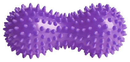 Массажный мячик EasyFit Goober с фиолетовым шипами.
