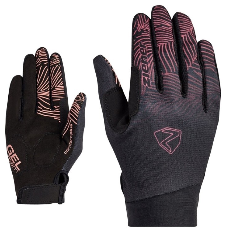 Велоперчатки Ziener Conny Touch Long для жінок pink dust, 988124-84-6