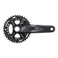 Шатун L175мм 24-38T SHIMANO Deore FC-MT4100-2 без каретки, с интегр.осью