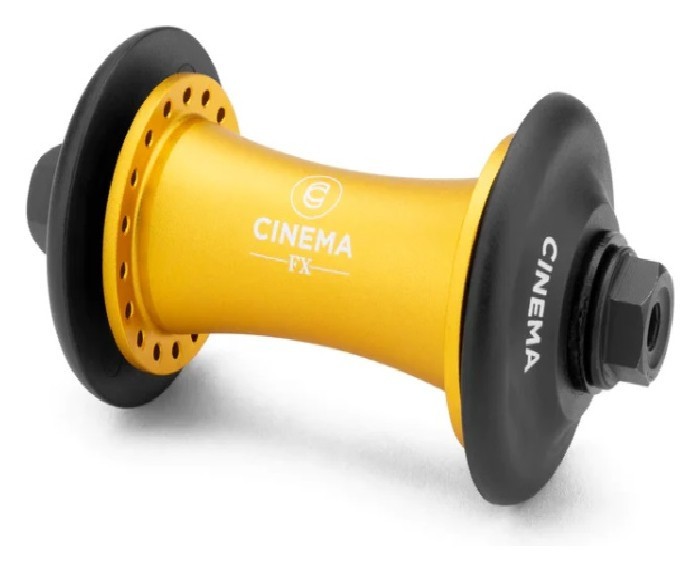 Втулка передняя Cinema FX 36H золотистая, VELD_CN7010GLD