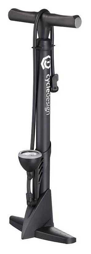 Насос для велосипеда Cycledesign FLOOR PUMP CLASSIC Black (PP0028), RCH_17832