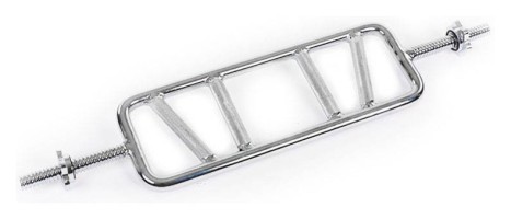 Гриф для штанги Класичний з паралельним хватом SHUANG CAI SPORTS TA-34TB-25 (l-0,85м, d-25мм, вага 9кг, замок гайковий)