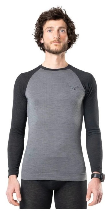 Термофутболка Dynafit Tour Light Merino L/S Tee Mns, GRG_016.002.1239