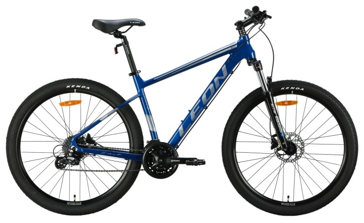 Велосипед AL 27.5" Leon XC 80 HDD рама-18" синiй з сірим 2024, OPS-LN-27.5-164