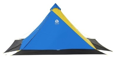 Sierra Designs палатка Mountain Guide Tarp blue-yellow