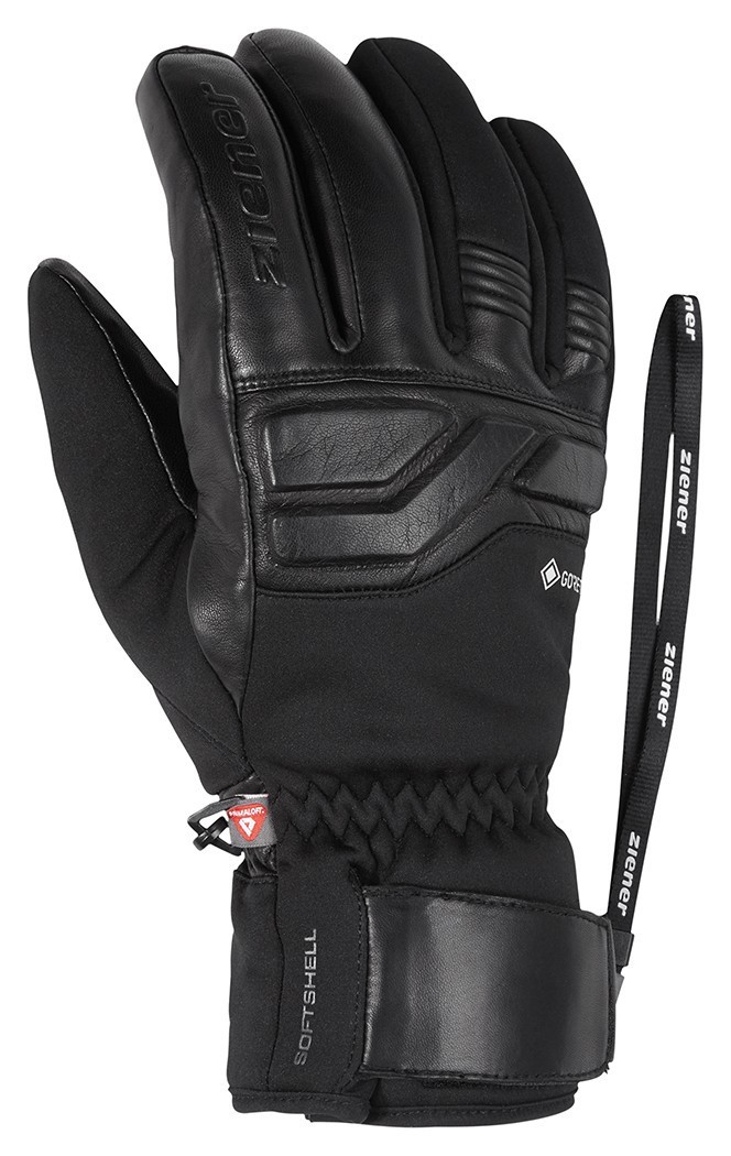 Ziener рукавички лижні Gin GTX black 10, 111051-12-10