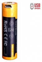 Акумулятор 14500 Fenix ARB-L14-1600U micro usb зарядка