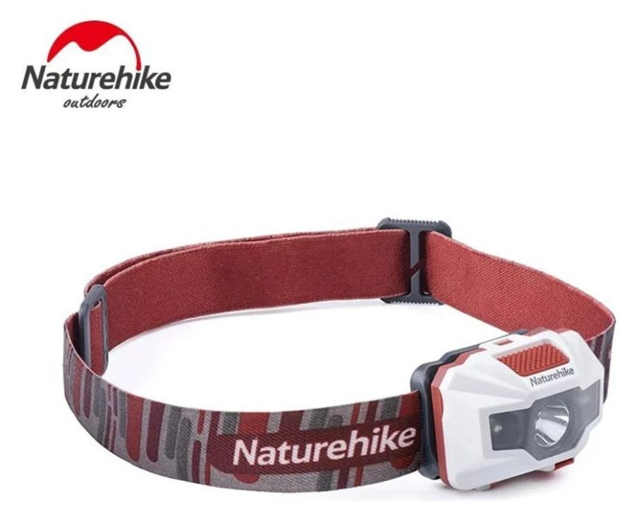 Ліхтар налобний Naturehike TD-02 NH00T002-D, біло-червоний, FNR_6927595741726