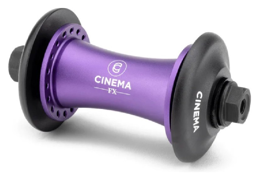 Втулка передняя Cinema FX 36H фиолетовая, VELD_CN7010PUR