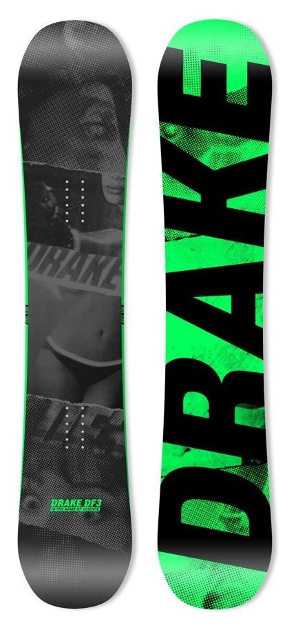 Сноуборд Drake DF3 158 Green/black (76261003), RCH_20215