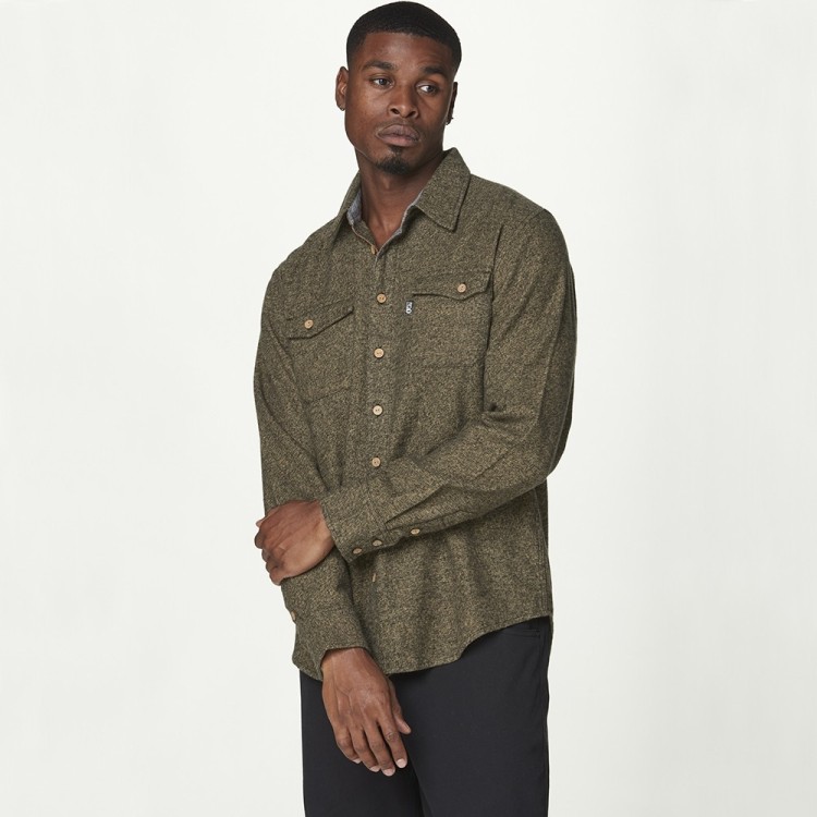 Picture Organic сорочка Lewell oak buff L, MTS843H-L